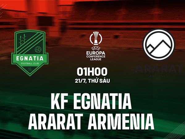 Nhận định trận Egnatia vs Ararat Armenia: 1h ngày 21/7