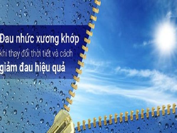 Cách giảm đau nhức xương khớp khi thời tiết thay đổi