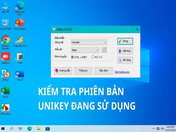 Cách khắc phục lỗi Unikey không gõ được tiếng Việt