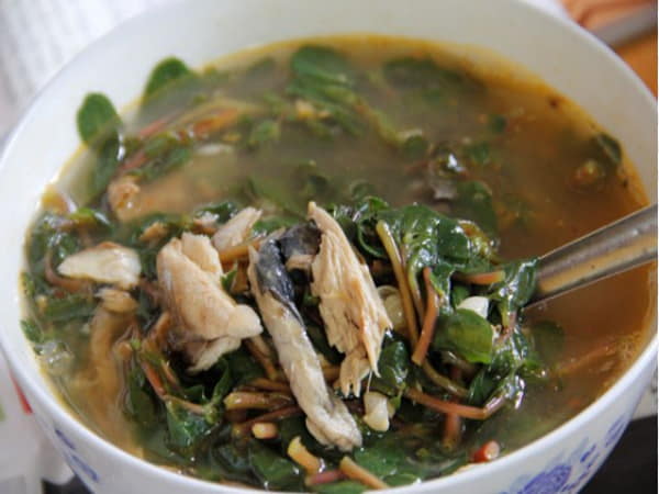 Canh Chua cá nấu rau sam - Dân dã mà đưa cơm