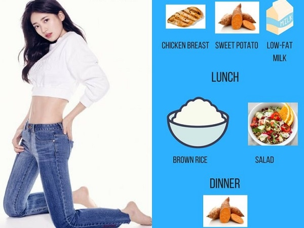 Thực đơn giảm cân của Suzy cách giữ dáng của nữ thần