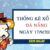 Thống kê KQ xổ số Đà Nẵng ngày 17/9/2025