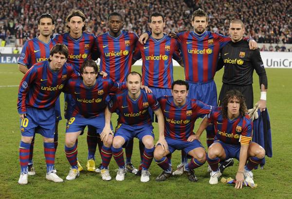 Đội hình Barcelona 2009 Đội hình Barcelona 2009