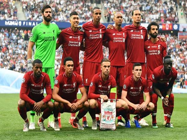 Danh sách đội hình Liverpool 2019