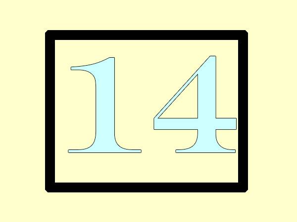 bộ đề 14 gồm những con nào1