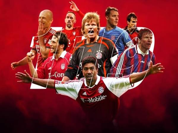 Những cầu thủ Bayern Munich huyền thoại nổi tiếng nhất