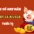 Con số may mắn hôm nay 24/4/2026 thứ 6 tuổi Tị