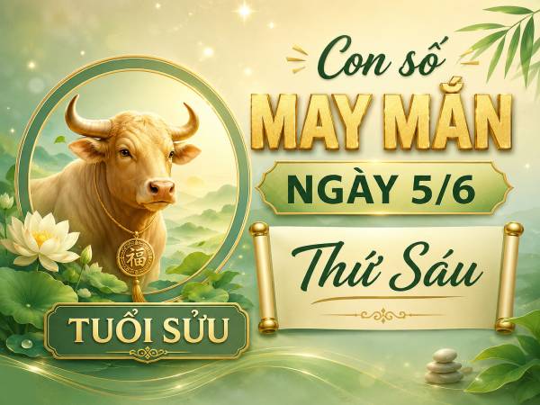 Tử vi tuổi Sửu ngày 5/6 thứ Sáu dự báo điều gì?