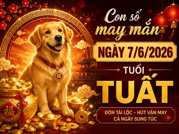 Tử vi tuổi Tuất ngày 7/6/2026 dự báo điều gì?